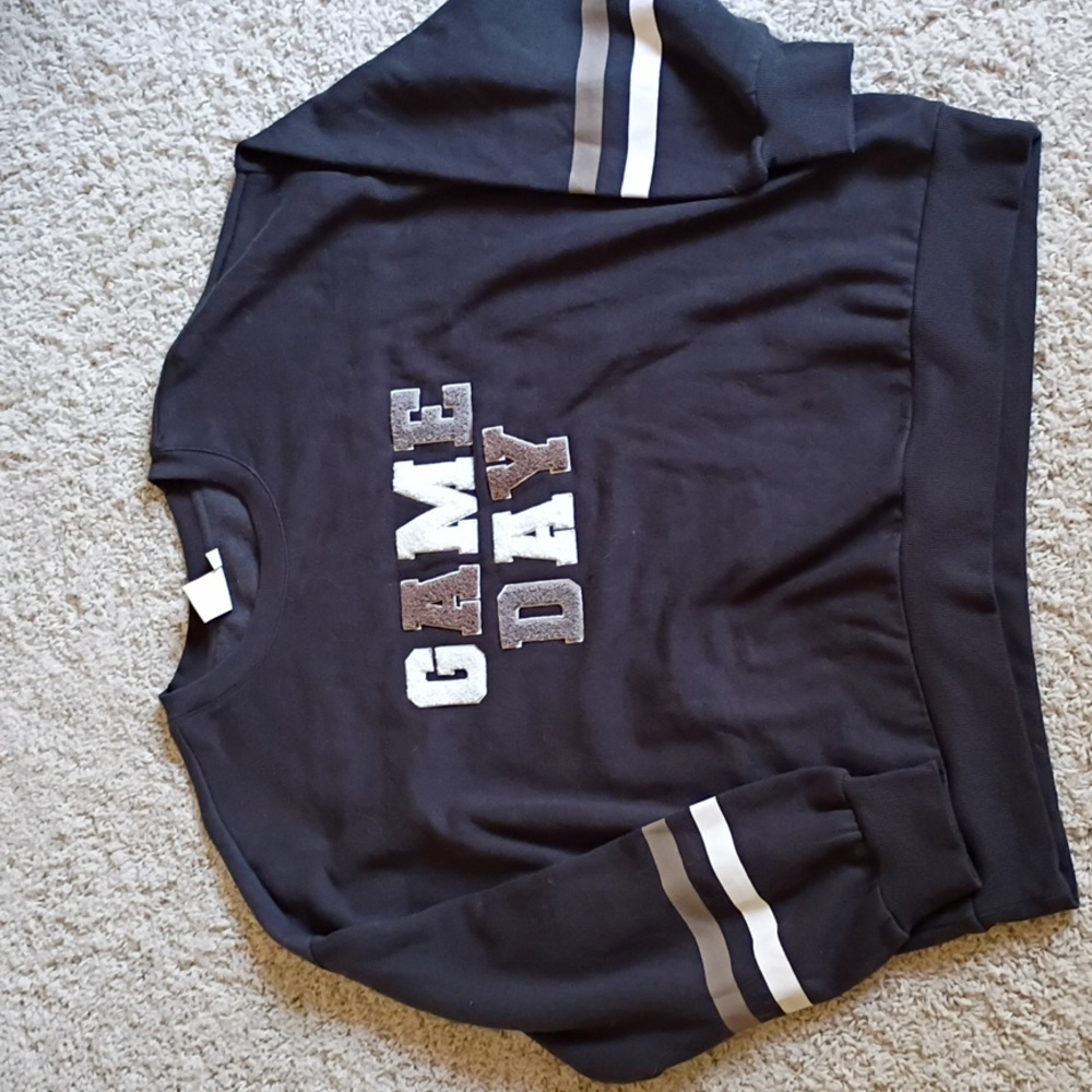 White Crow Charcoal Gray Pullover